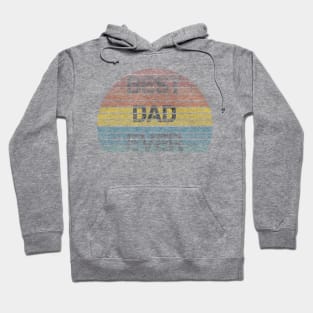 Vintage best dad ever sunset Hoodie